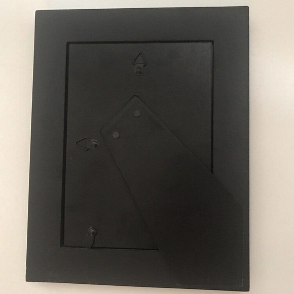 Unbranded Picture Frame Black Wood Convex 4X6.5 Photo Pre-Owned - Picture 7 of 7